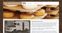 Desktop Screenshot of klassekaas.nl